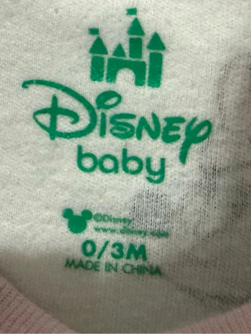 Disney Baby Minnie Mouse Footed Sleepers Pajamas Lot of 3